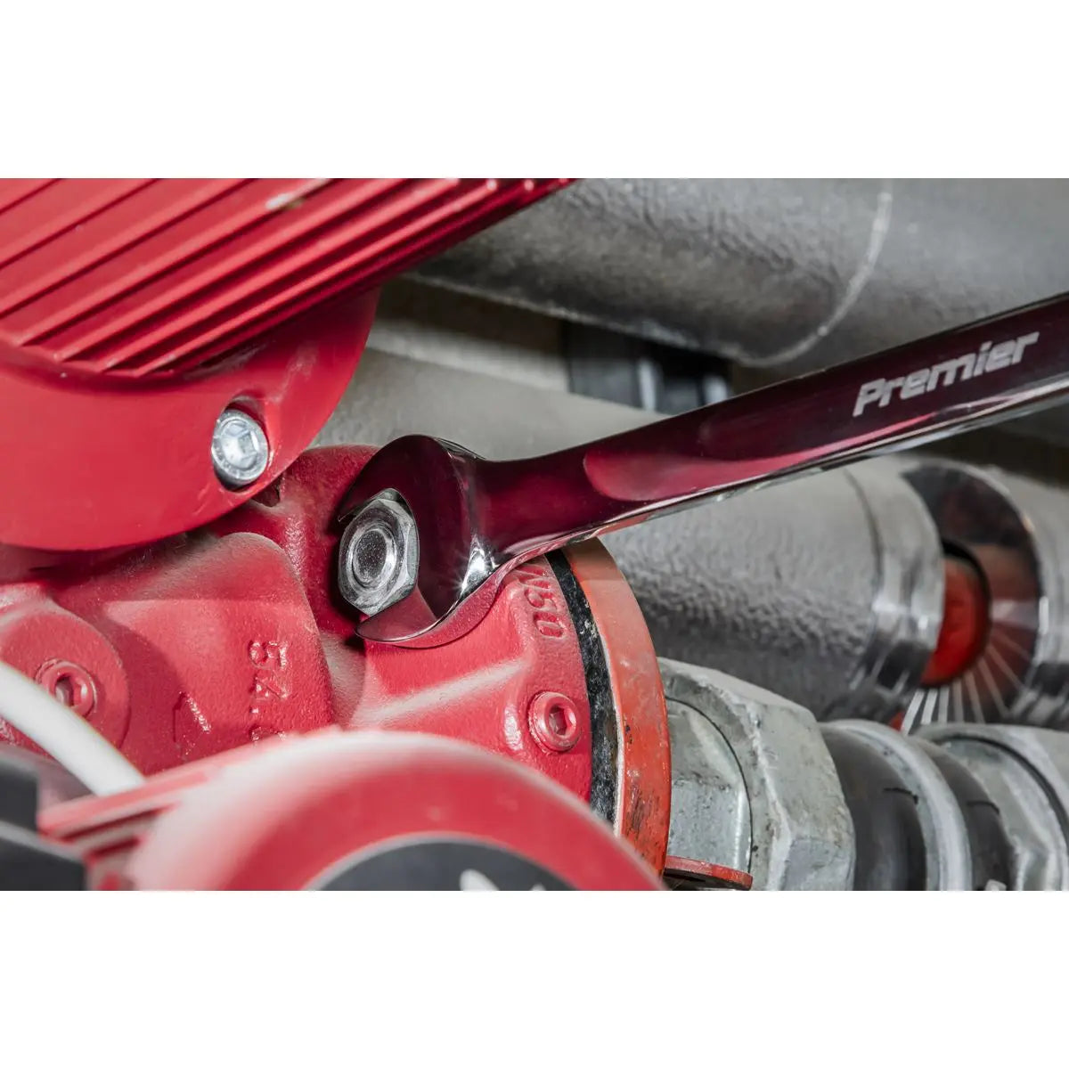 Sealey Premier Combination Spanner  1-1/16" - Imperial  White Rose Tools