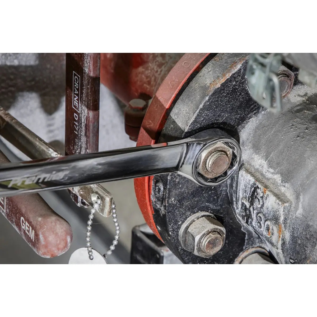 Sealey Premier Combination Spanner  1-1/16" - Imperial  White Rose Tools