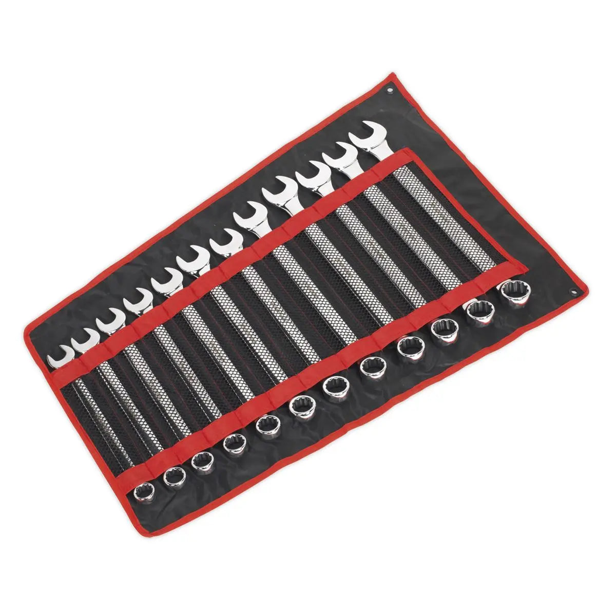Sealey Premier Combination Spanner Set 12pc Jumbo Metric