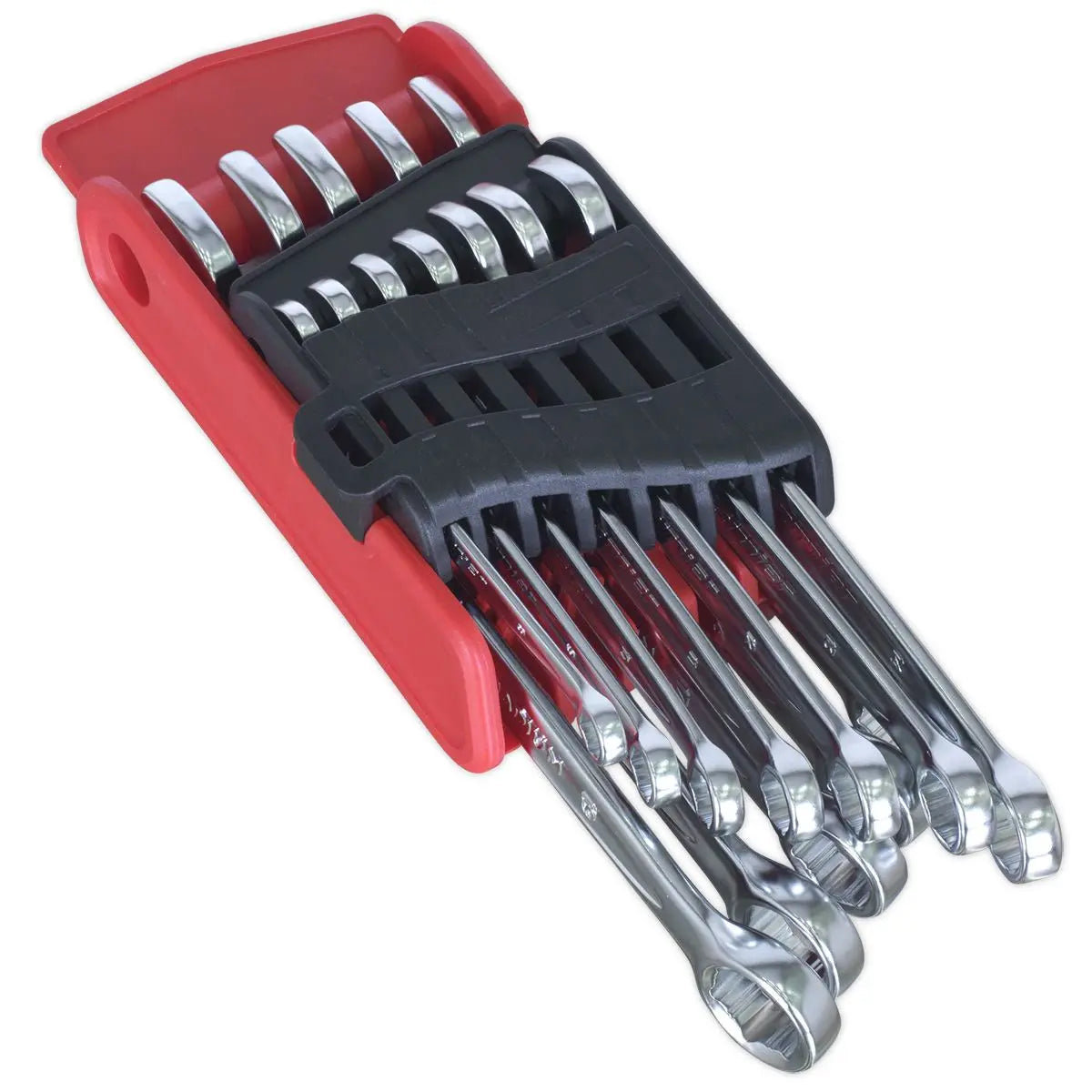 Sealey Premier Combination Spanner Set 12pc Lock-On™ 6pt - Metric