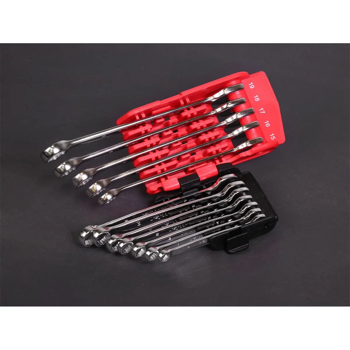 Sealey Premier Combination Spanner Set 12pc Lock-On™ 6pt - Metric