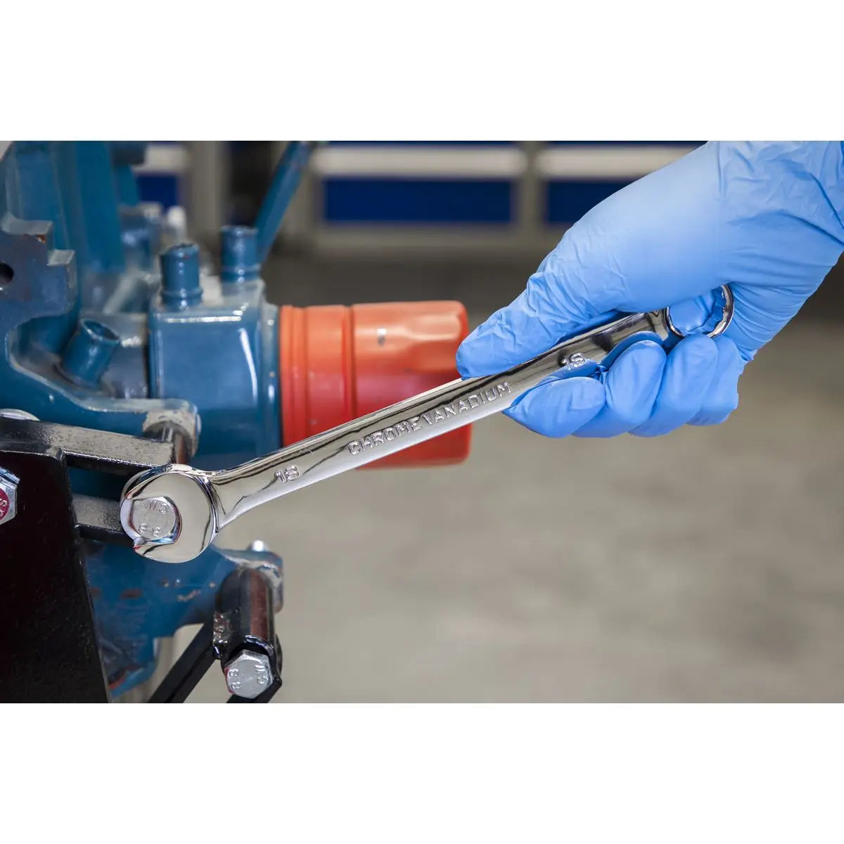 Sealey Premier Combination Spanner Set 21pc  White Rose Tools