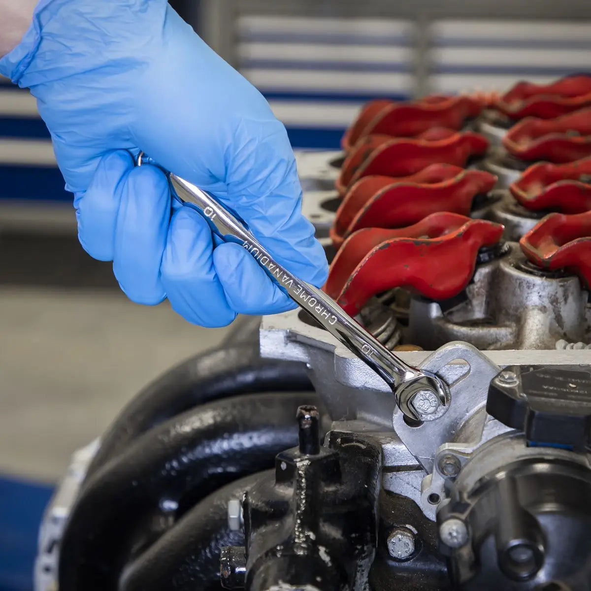 Sealey Premier Combination Spanner Set 21pc  White Rose Tools