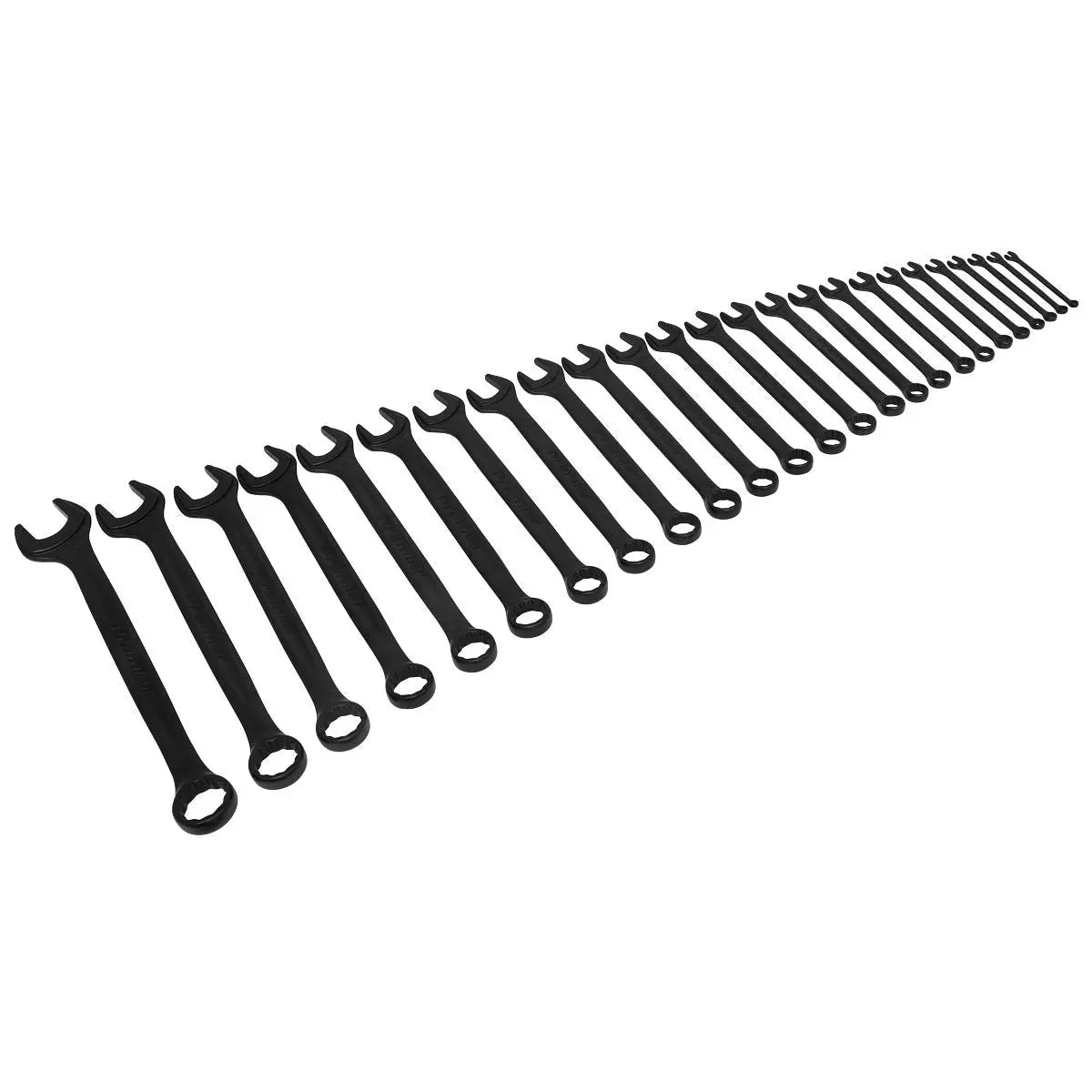 Sealey Premier Combination Spanner Set 25pc Metric - Black Series