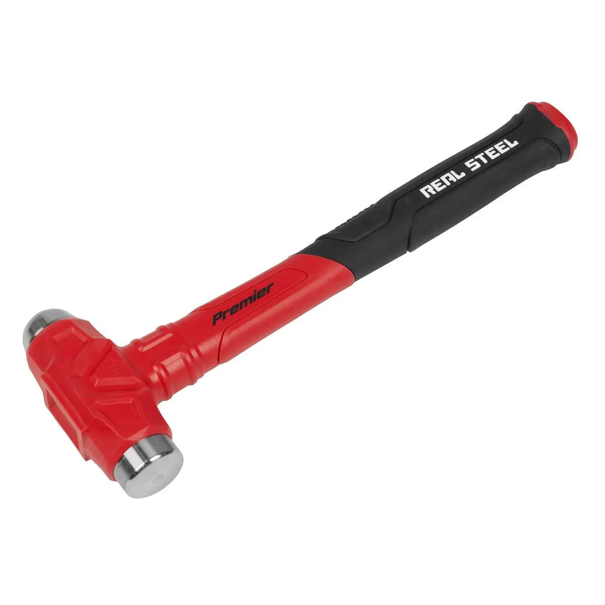 Sealey Premier Dead Blow Ball Pein Hammer 16oz White Rose Tools