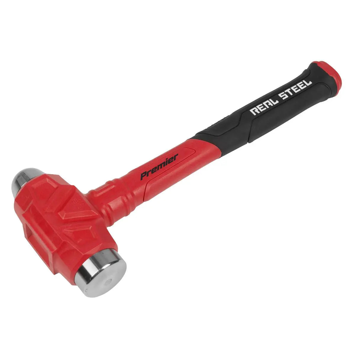 Sealey Premier Dead Blow Ball Pein Hammer 32oz White Rose Tools