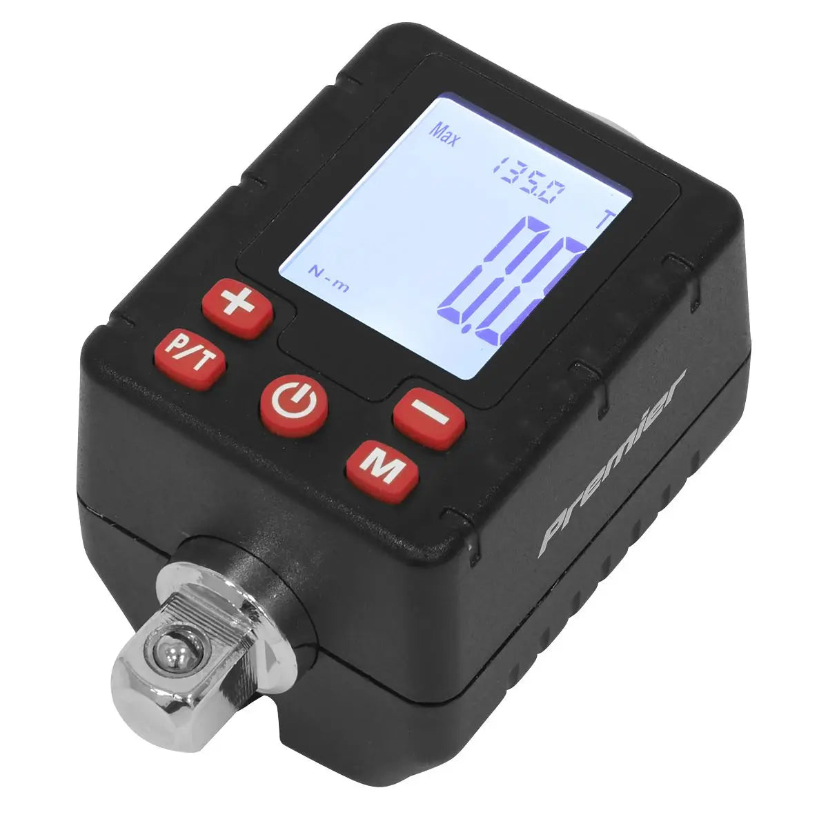 Sealey Premier Digital Torque Adaptor 3/8"Sq Drive 27-135Nm  White Rose Tools