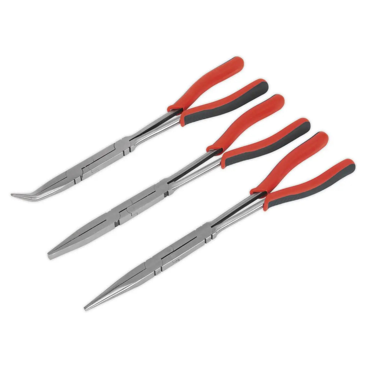 Sealey Premier Double Joint Pliers Set 3pc Long Reach 335mm