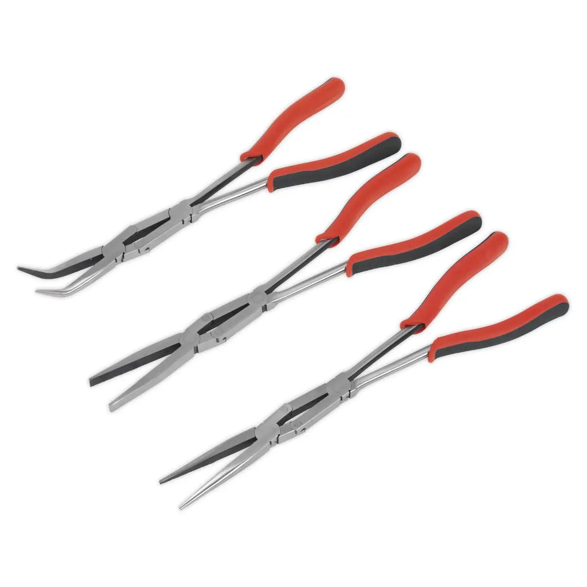 Sealey Premier Double Joint Pliers Set 3pc Long Reach 335mm
