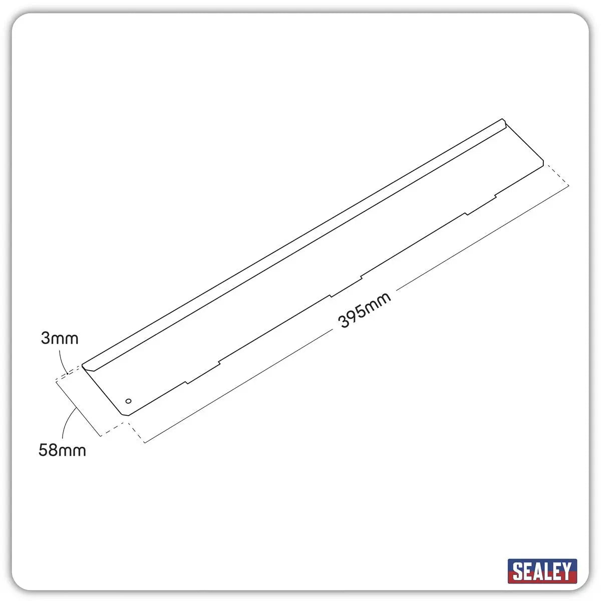 Sealey Premier Drawer Divider for AP24 Series Rollcabs & Topchests 3 x 395 x 58mm