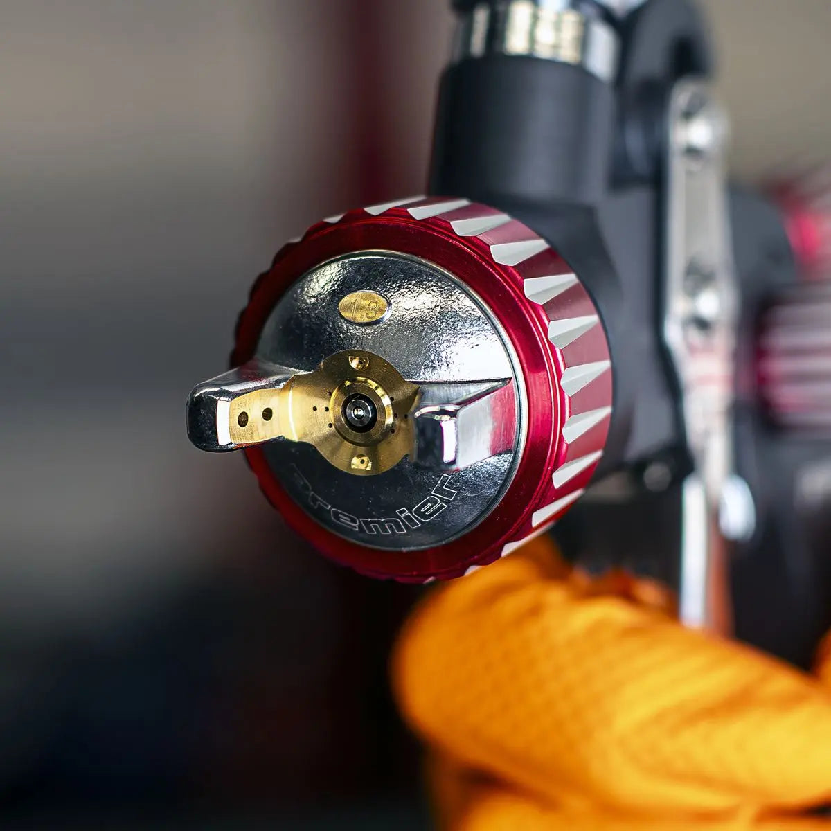 Sealey Premier HVLP Gravity Feed Spray Gun - 1.3mm Set-Up White Rose Tools