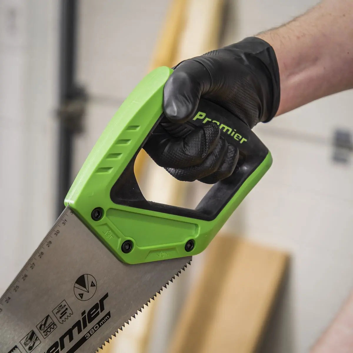 Sealey Premier Hand Saw 380mm 7tpi White Rose Tools