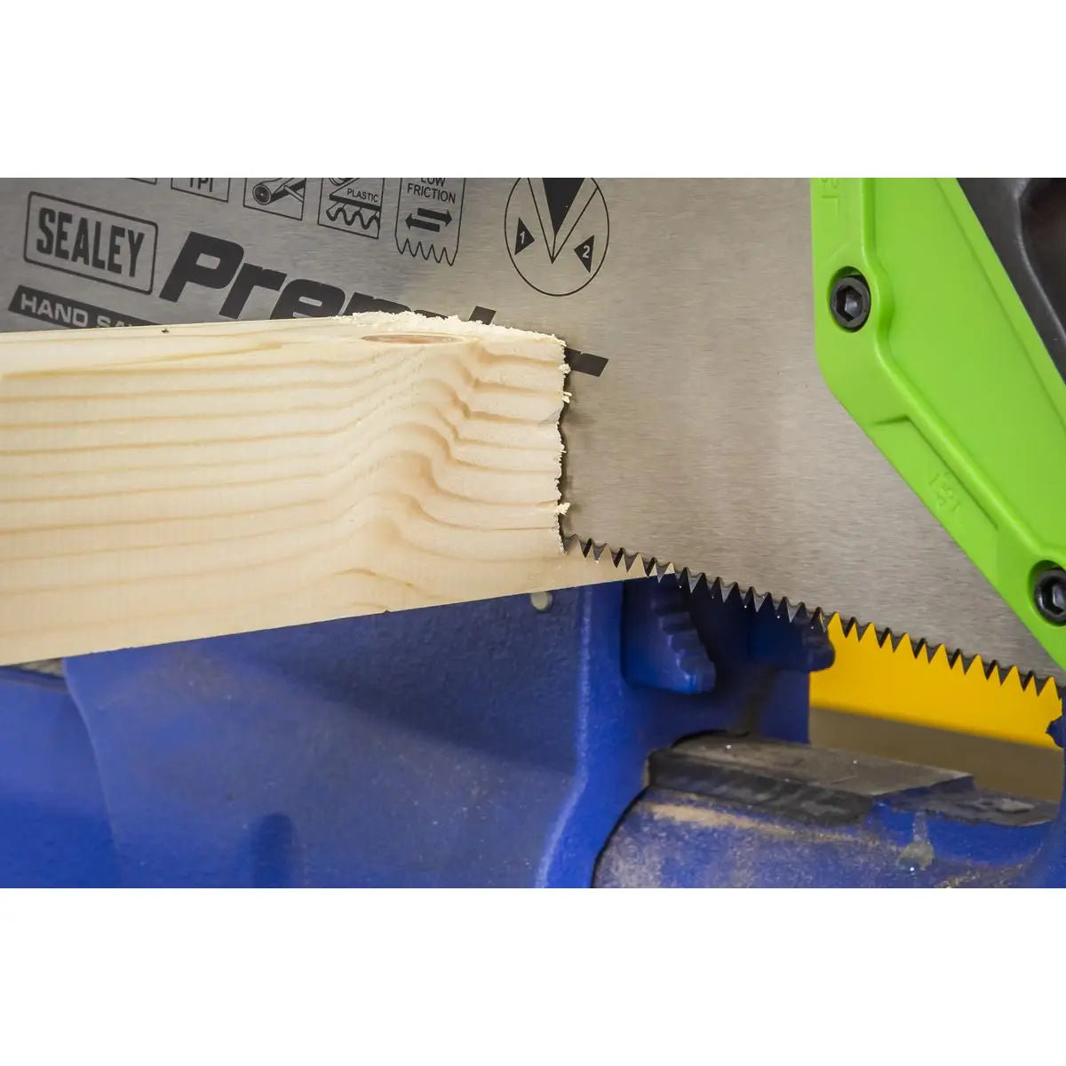 Sealey Premier Hand Saw 550mm 7tpi White Rose Tools