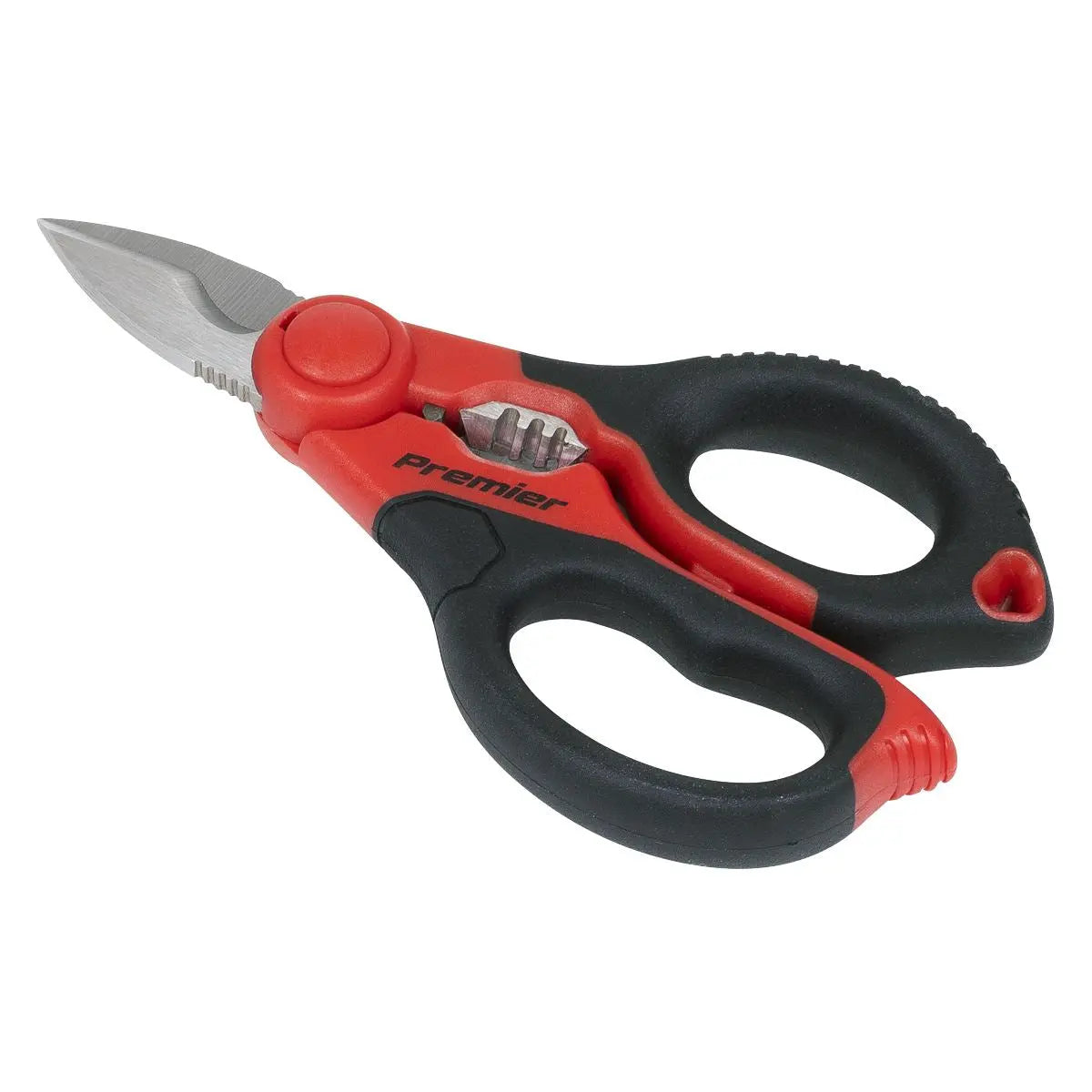 Sealey Premier Heavy-Duty Electrician's Shears 160mm White Rose Tools