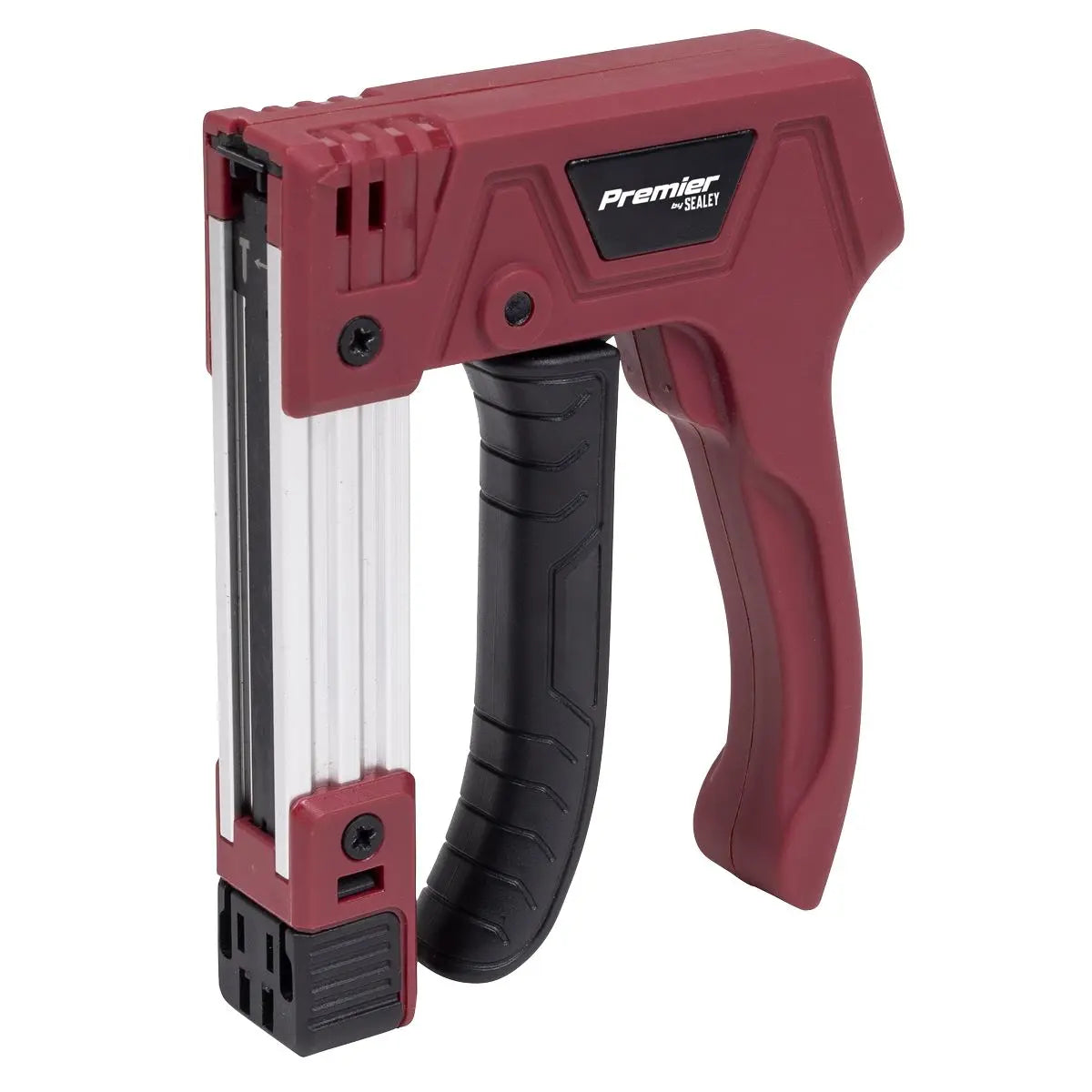 Sealey Premier Heavy-Duty Staple & Brad Nail Gun  White Rose Tools