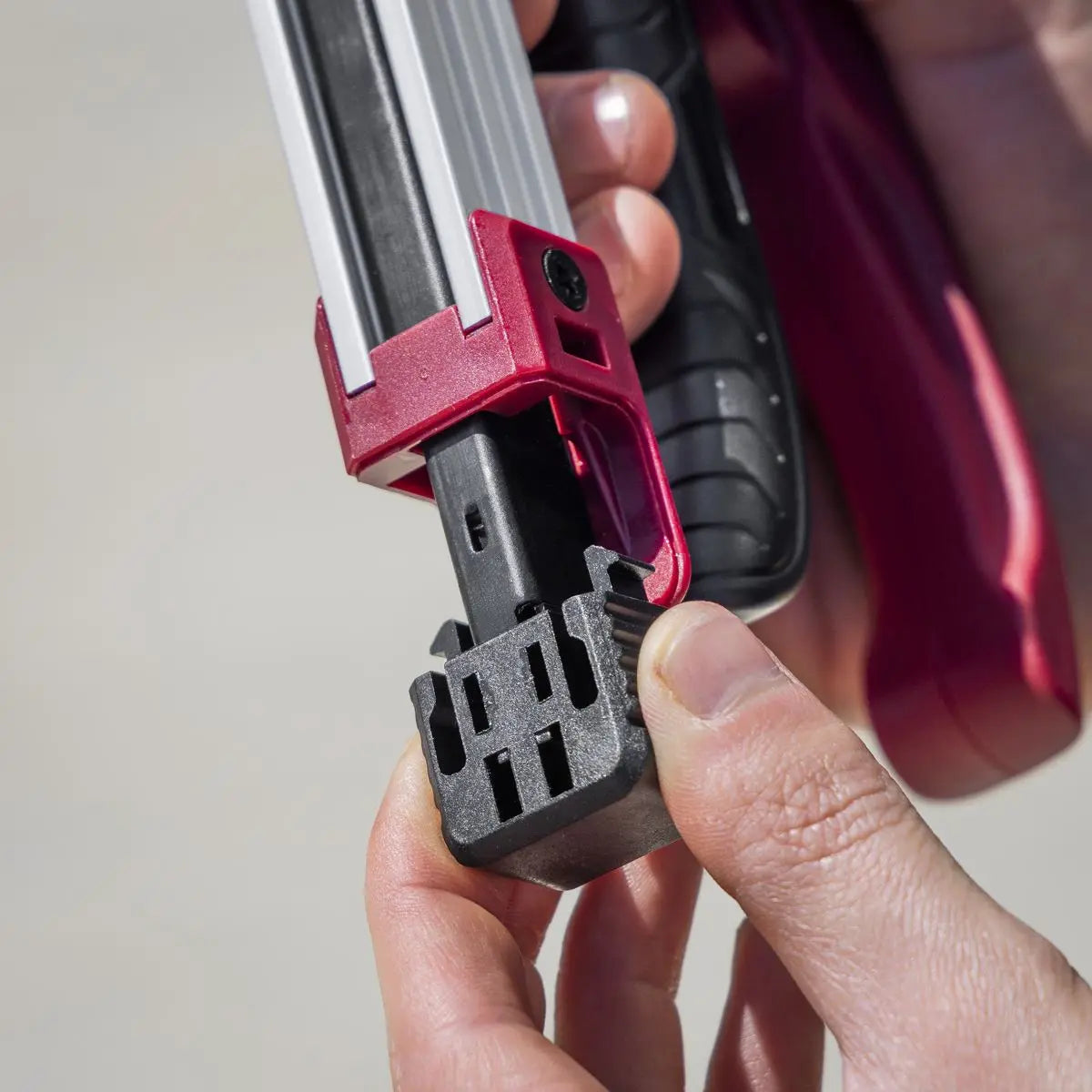 Sealey Premier Heavy-Duty Staple & Brad Nail Gun  White Rose Tools