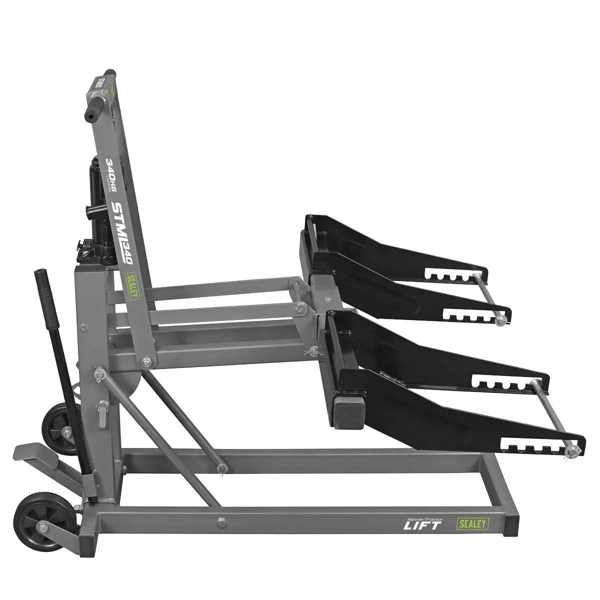 Sealey Premier Hydraulic Mower/Tractor Lift 340kg Capacity White Rose Tools