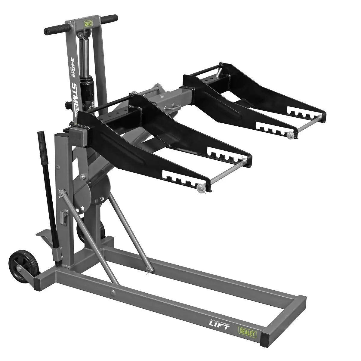 Sealey Premier Hydraulic Mower/Tractor Lift 340kg Capacity White Rose Tools