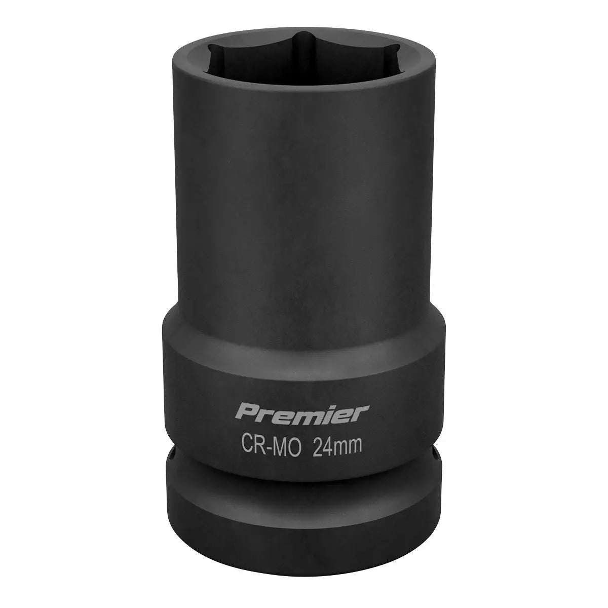 Sealey Premier Impact Socket 24mm Deep 1"Sq Drive