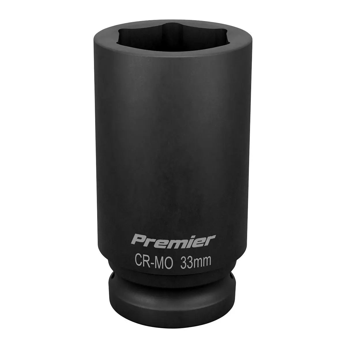 Sealey Premier Impact Socket 33mm Deep 3/4"Sq Drive