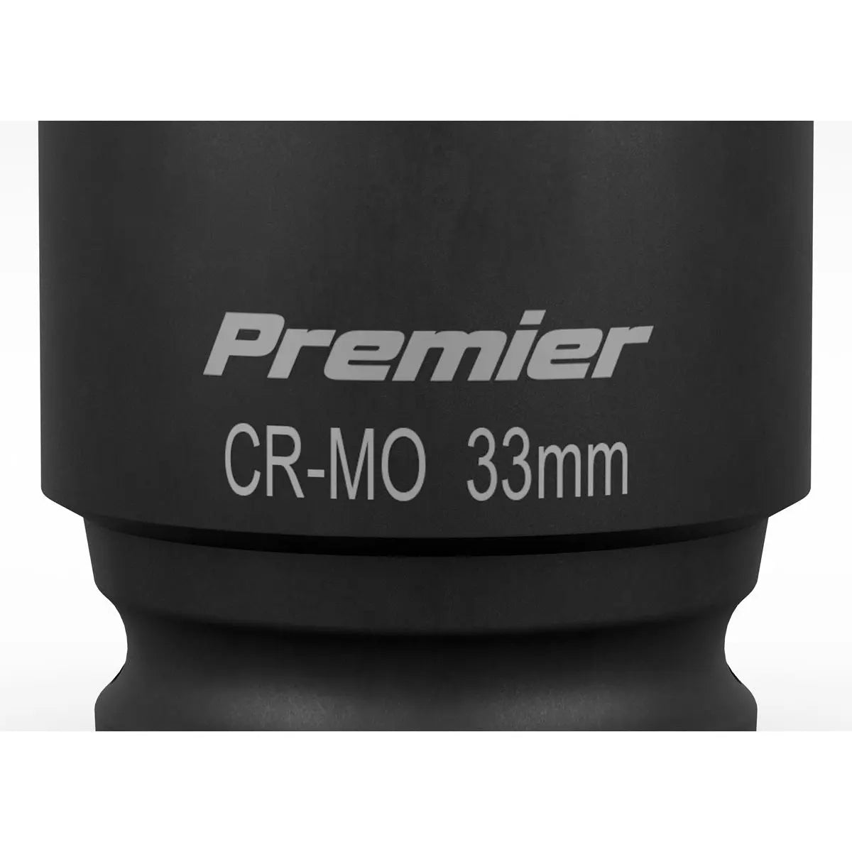 Sealey Premier Impact Socket 33mm Deep 3/4"Sq Drive