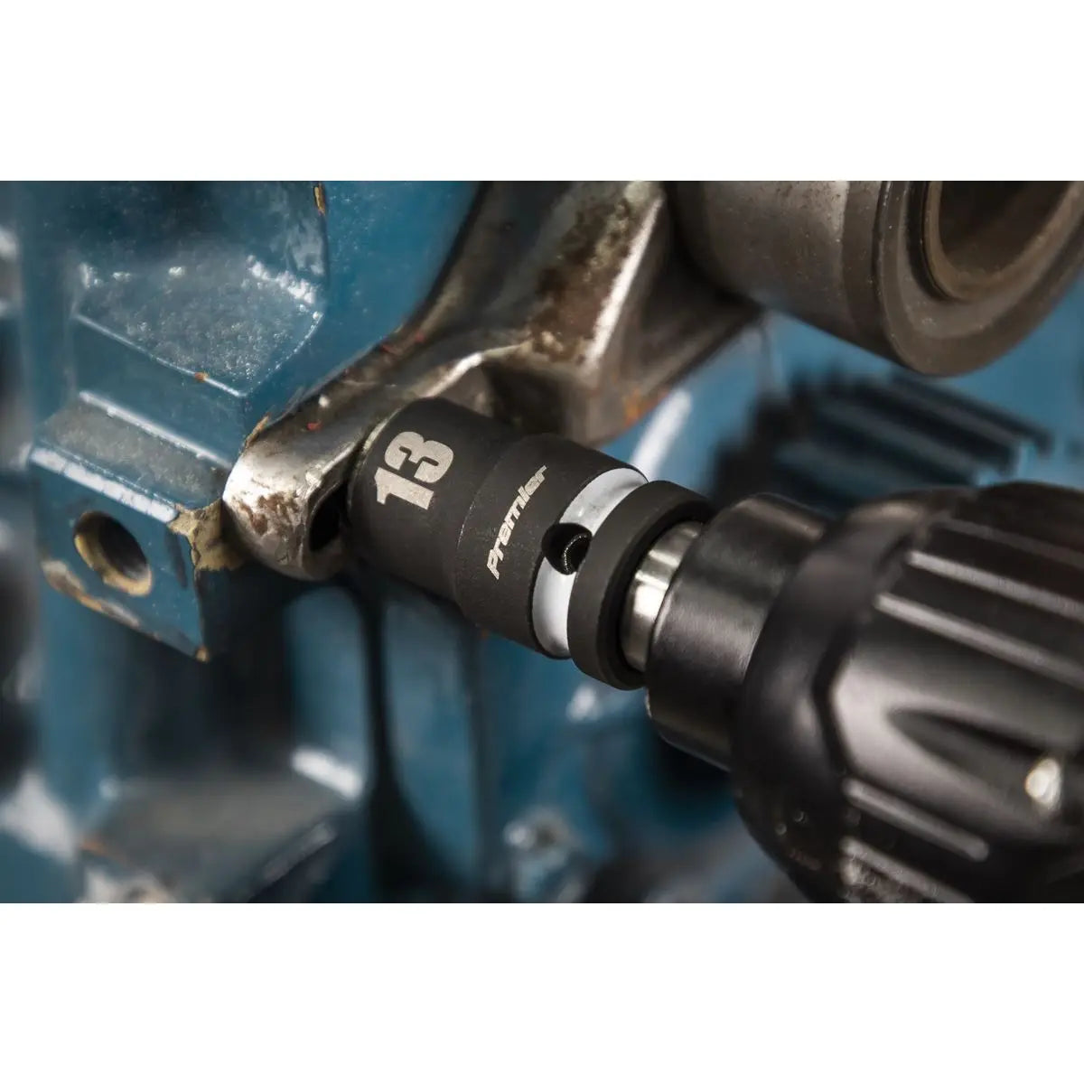 Sealey Premier Impact Socket Set 13pc 1/2"Sq Drive Metric