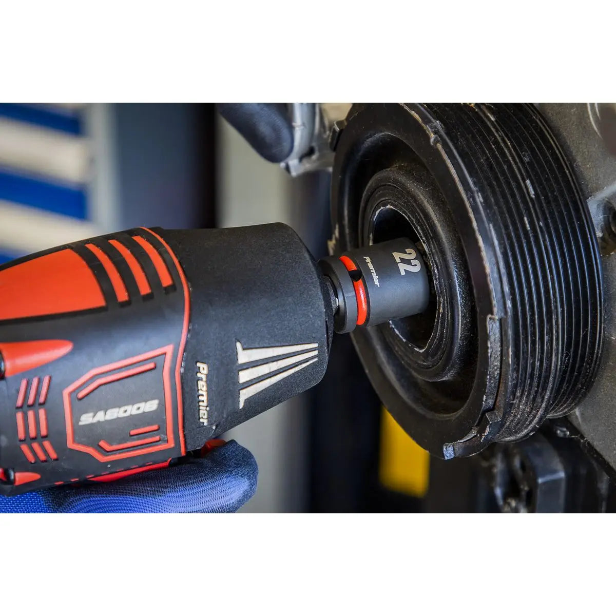 Sealey Premier Impact Socket Set 13pc 1/2"Sq Drive Metric