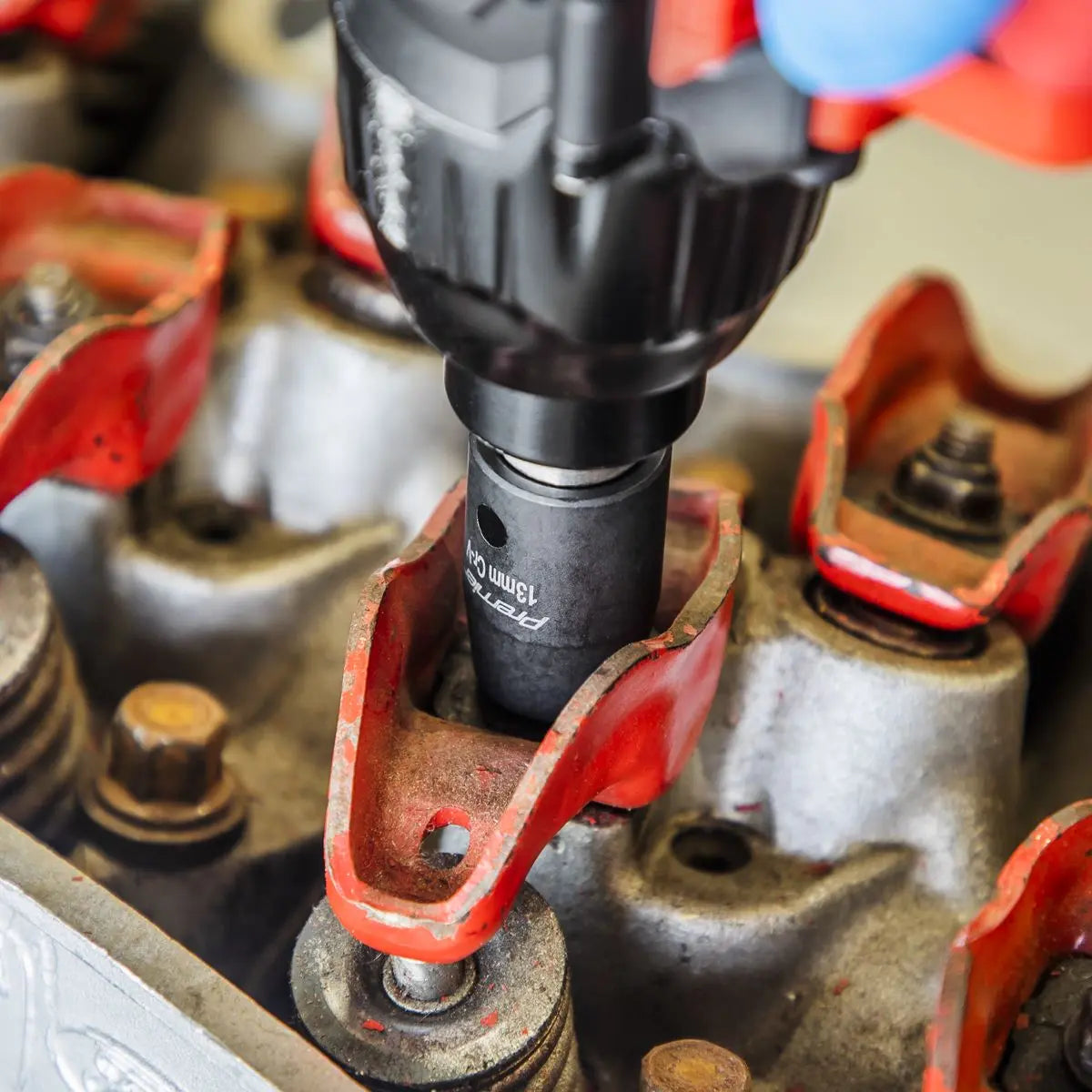 Sealey Premier Impact Socket Set 16pc 1/2"Sq Drive White Rose Tools