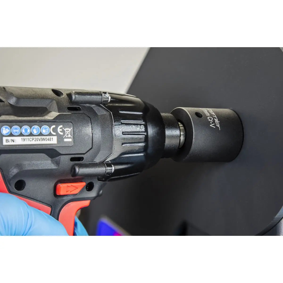 Sealey Premier Impact Socket Set 16pc 1/2"Sq Drive White Rose Tools