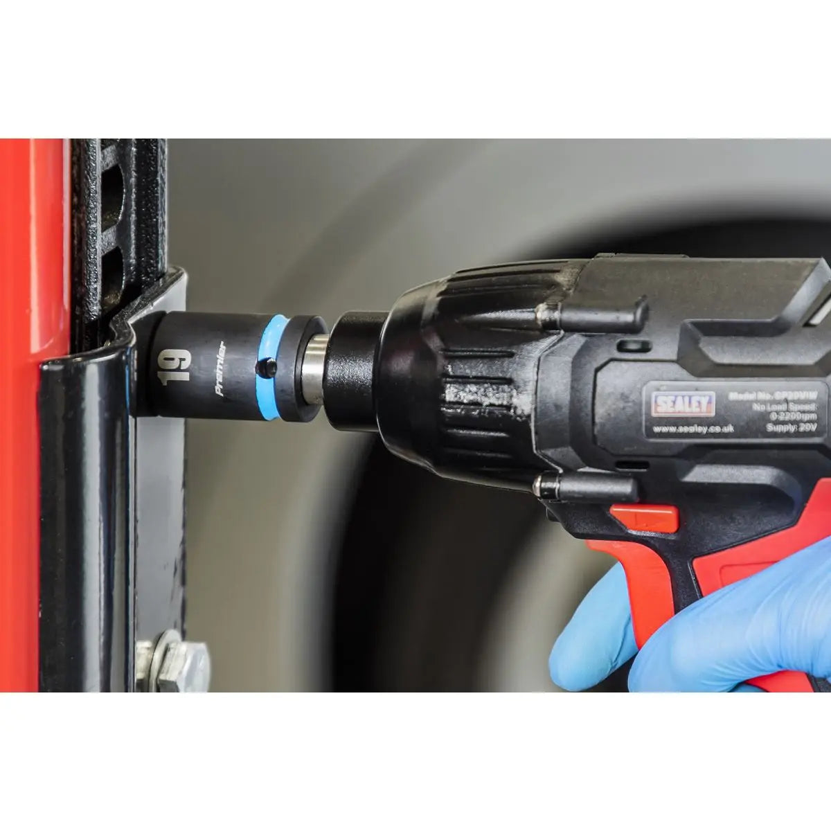 Sealey Premier Impact Socket Set 16pc 1/2”Sq Drive White Rose Tools