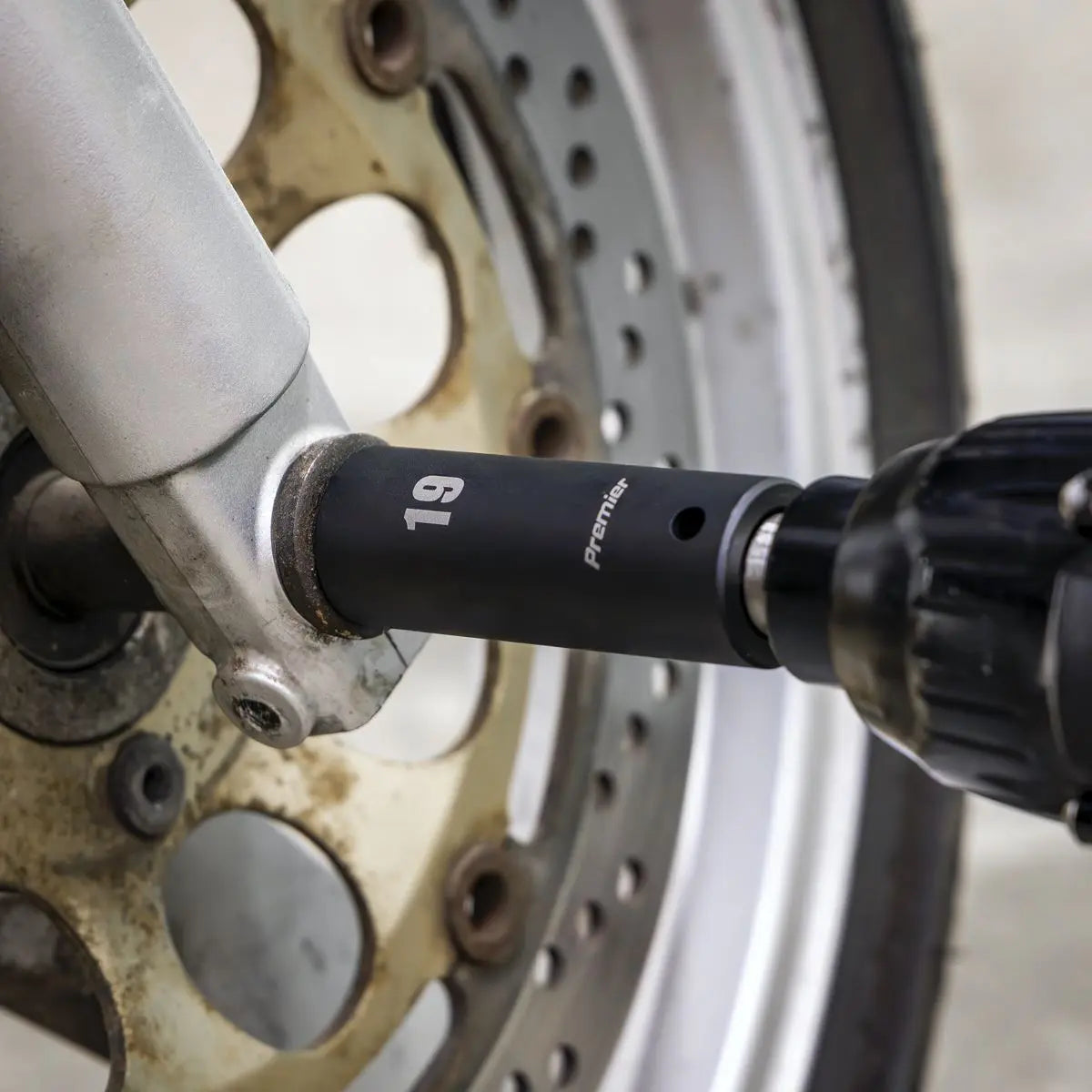 Sealey Premier Impact Socket Set 34pc 1/2"Sq Drive Metric