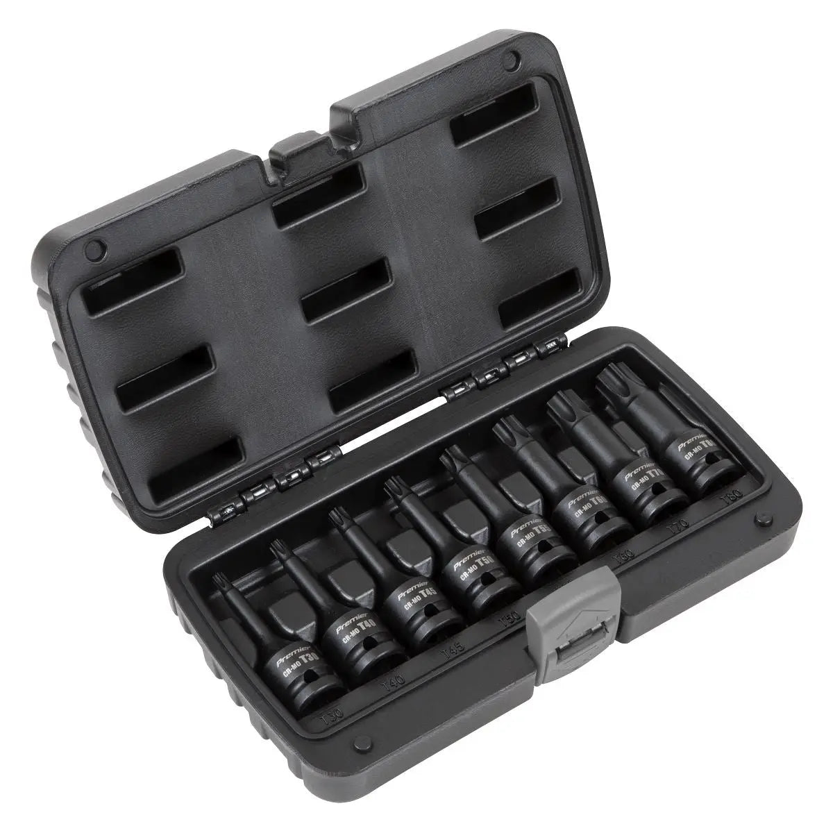 Sealey Premier Impact TRX-Star* Socket Bit Set 8pc 1/2"Sq Drive