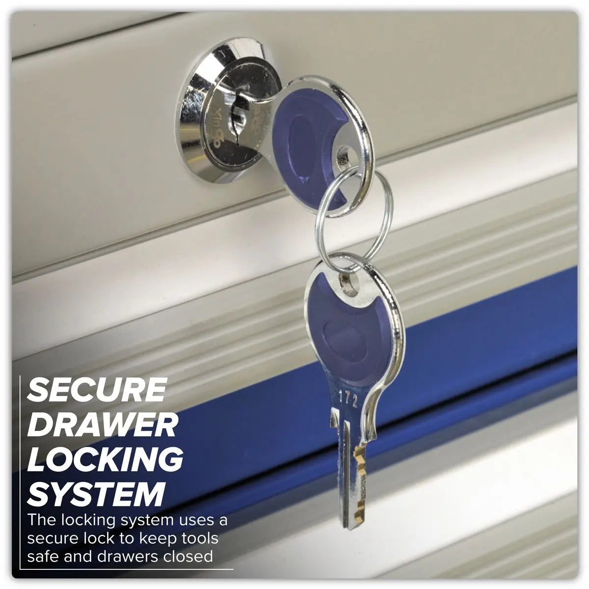 Sealey Premier Industrial Cabinet Industrial 6 Drawer  White Rose Tools