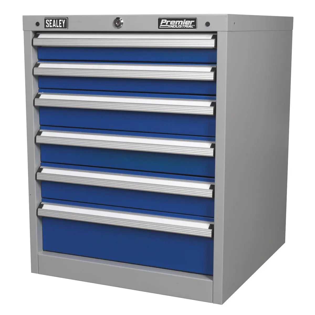 Sealey Premier Industrial Cabinet Industrial 6 Drawer  White Rose Tools