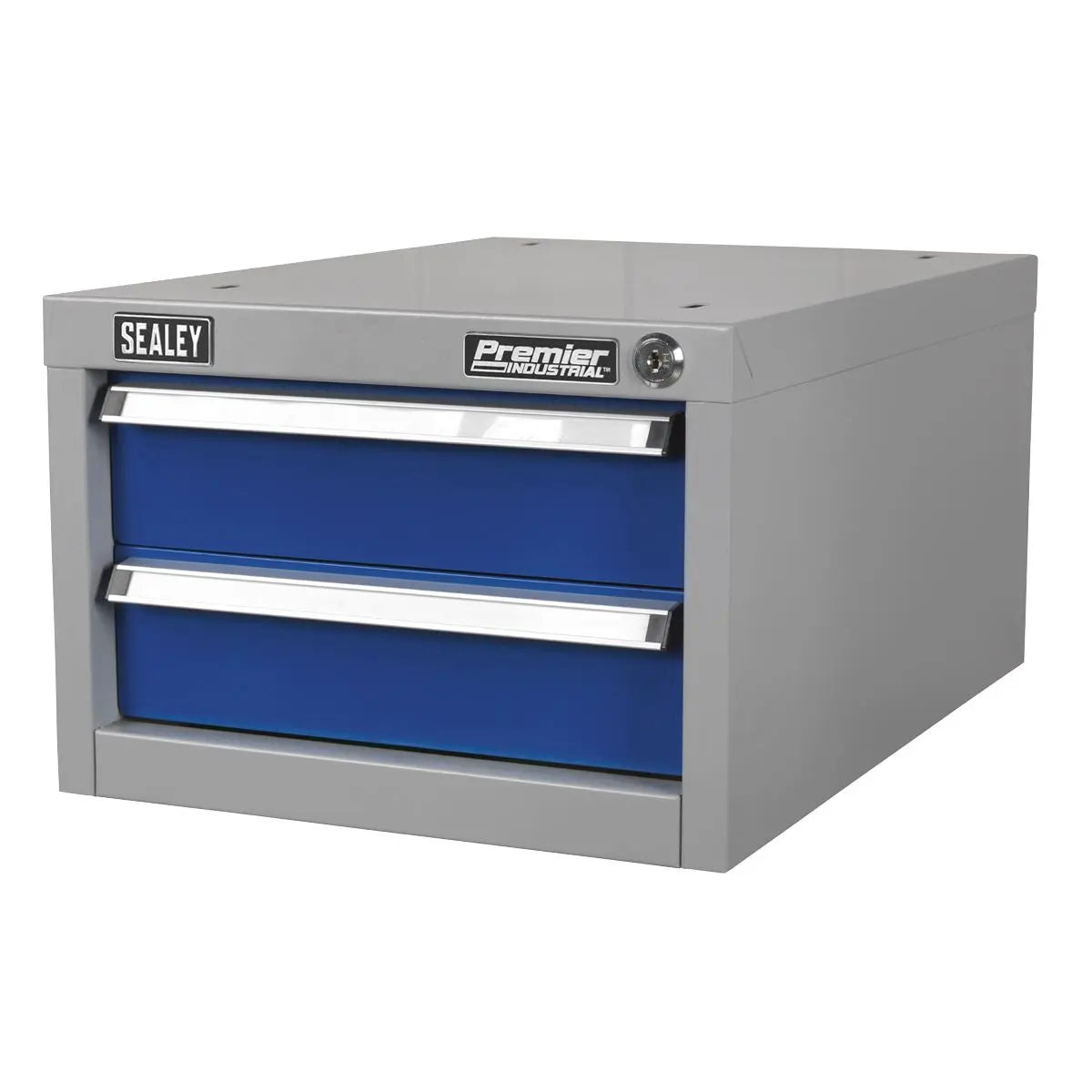 Sealey Premier Industrial Double Drawer Unit for API Series Workbenches  White Rose Tools