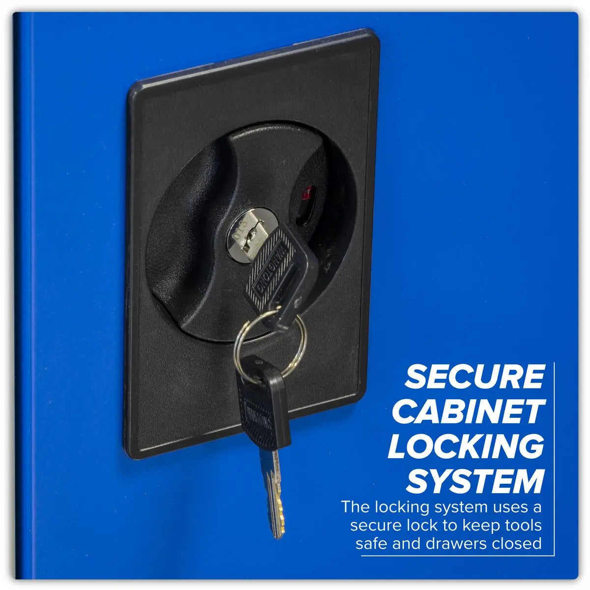 Sealey Premier Industrial Industrial Cabinet 2 Drawer 3 Shelf 1800mm  White Rose Tools