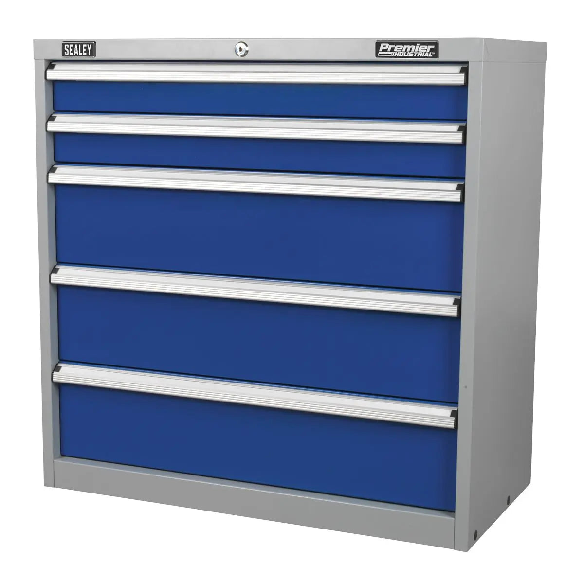 Sealey Premier Industrial Industrial Cabinet 5 Drawer  White Rose Tools