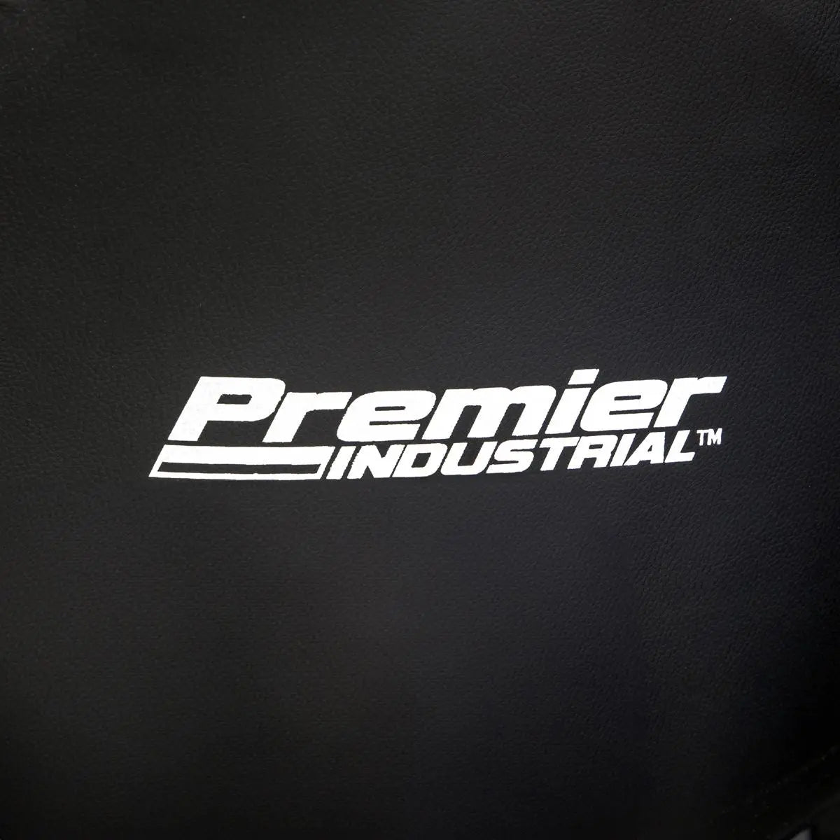 Sealey Premier Industrial Premier Industrial Pneumatic Workshop Stool with Adjustable Height Swivel Seat & Back Rest White Rose Tools