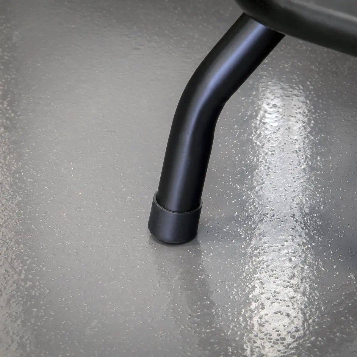 Sealey Premier Industrial Premier Industrial Pneumatic Workshop Stool with Adjustable Height Swivel Seat & Back Rest White Rose Tools