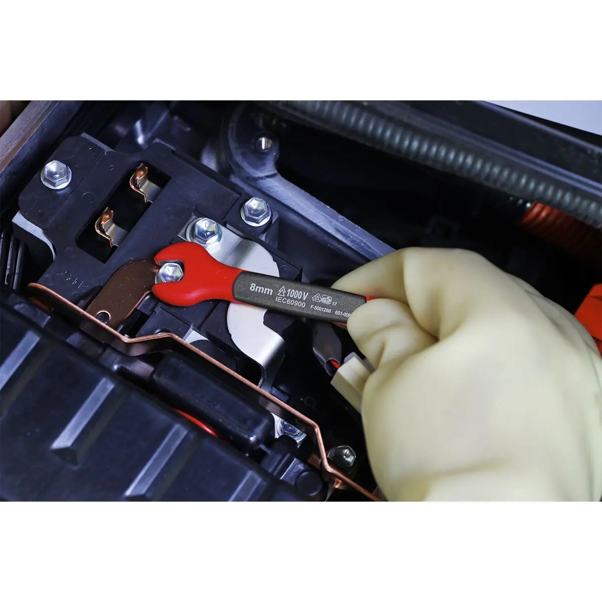 Sealey Premier Insulated Open-End Spanner Set 7pc VDE Approved