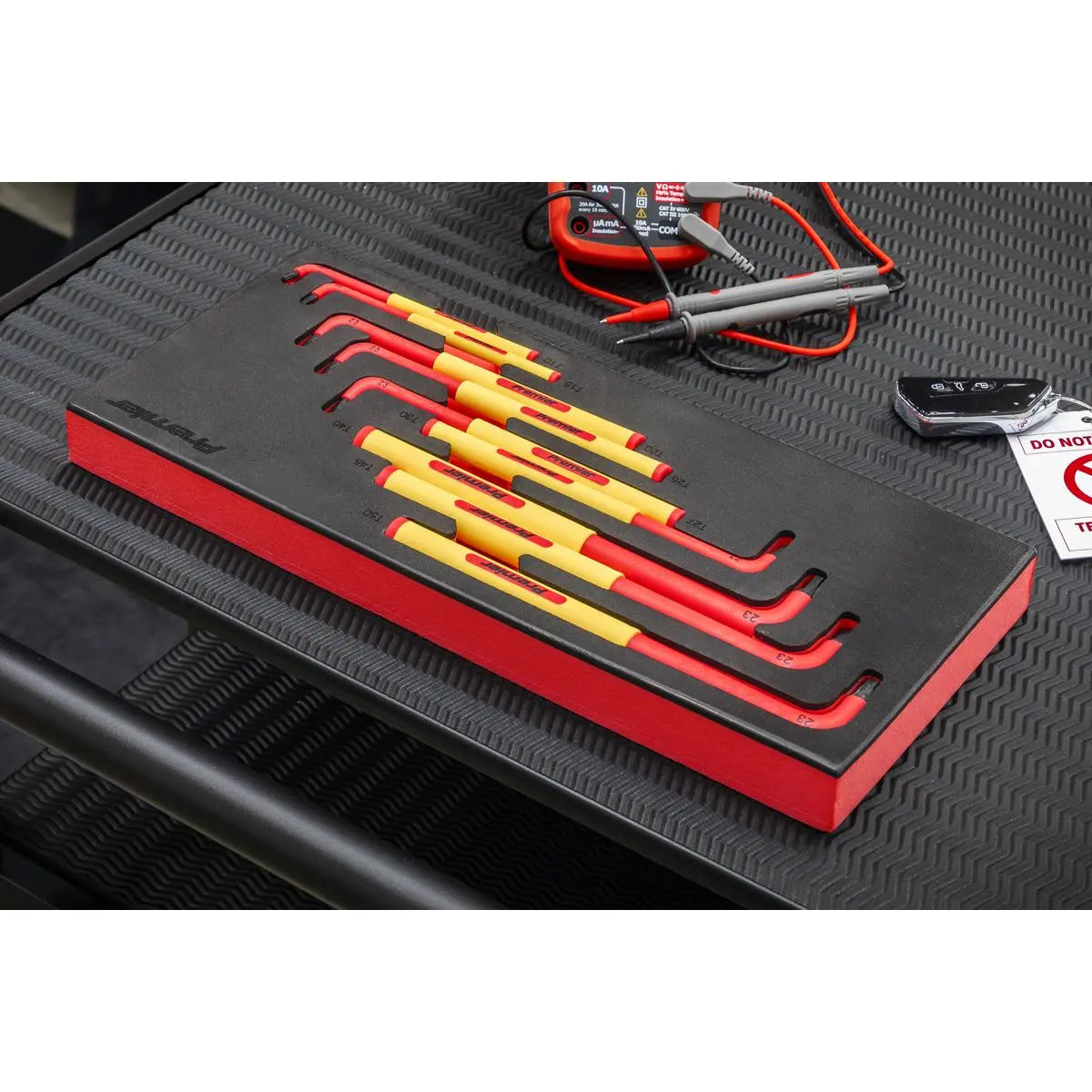 Sealey Premier Insulated TRX-Star* Key 9pc with Tool Tray - VDE Approved  White Rose Tools