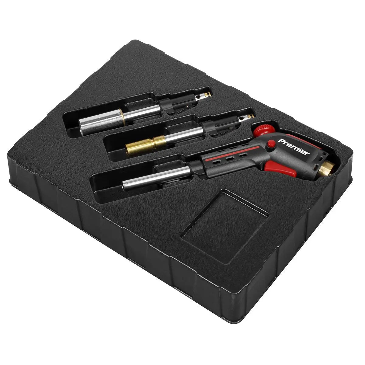 Sealey Premier Interchangeable Propane Torch Set 3-In-1 White Rose Tools