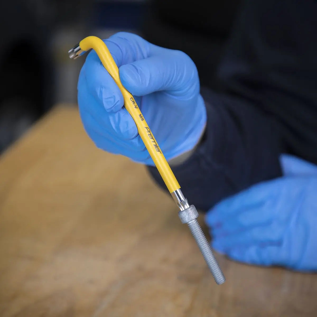 Sealey Premier Jumbo Spline Key Set 9 Piece Anti Slip M4-M18