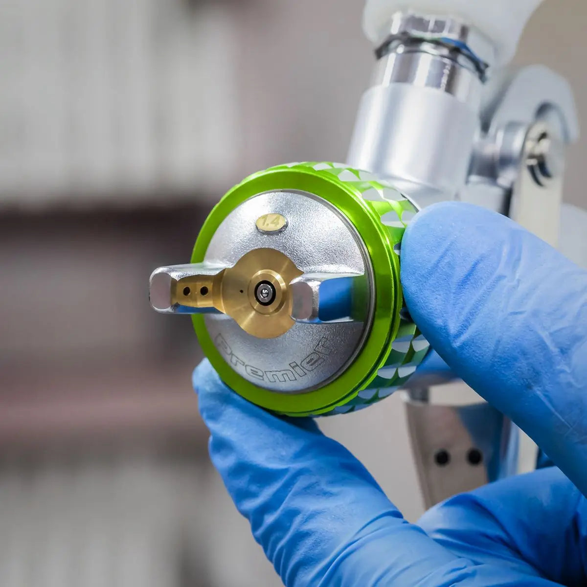 Sealey Premier LVLP Gravity Feed Spray Gun - 1.4mm Set-Up