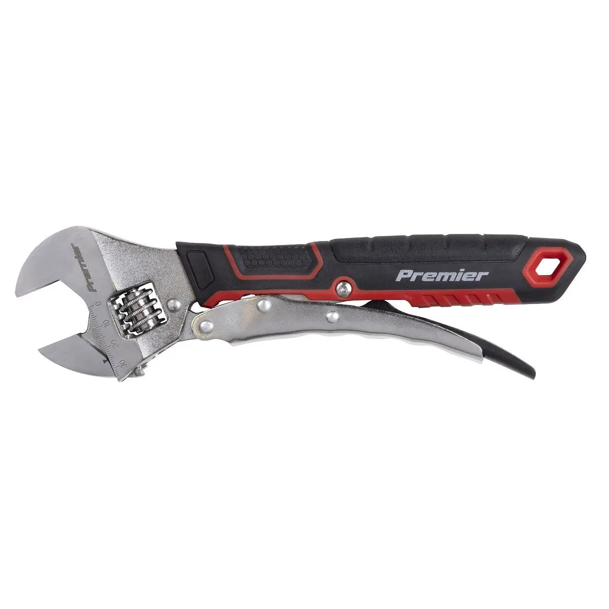 Sealey Premier Locking Adjustable Wrench 250mm White Rose Tools