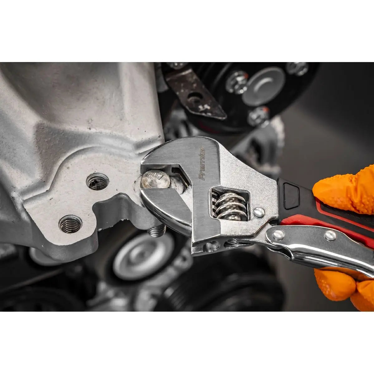 Sealey Premier Locking Adjustable Wrench 250mm White Rose Tools