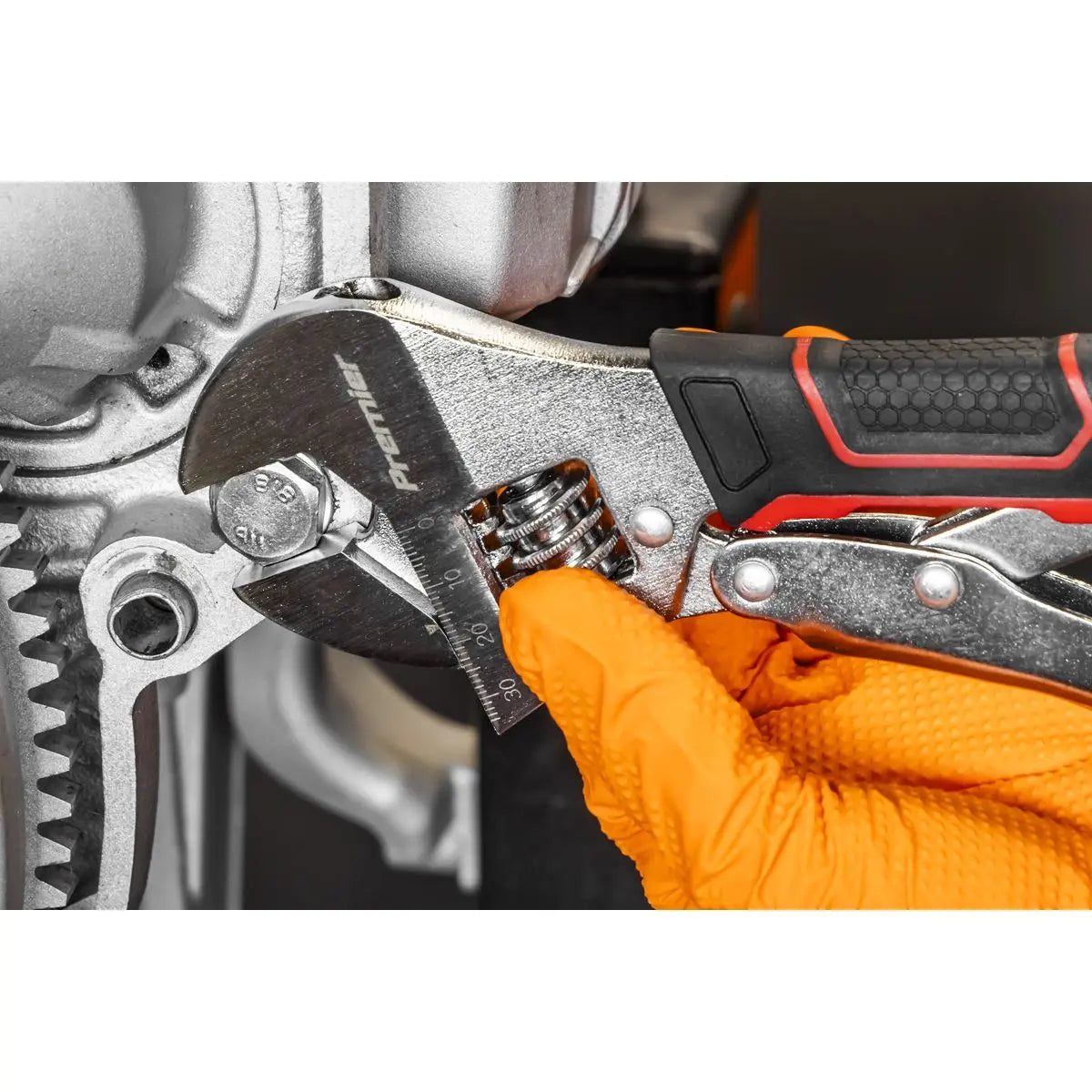 Sealey Premier Locking Adjustable Wrench 250mm White Rose Tools