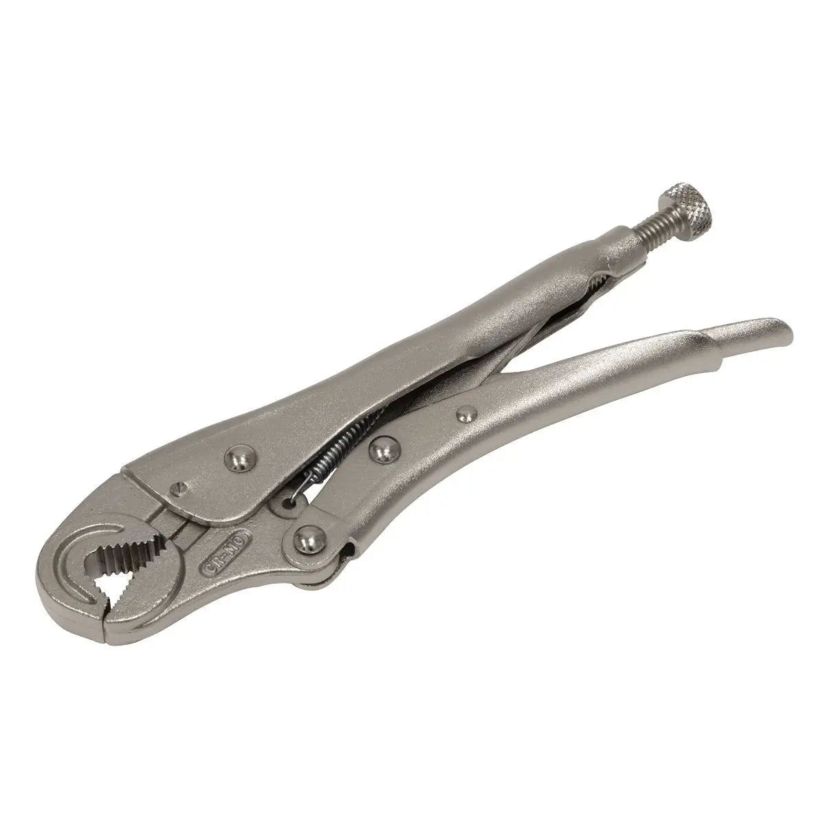 Sealey Premier Locking Pliers Round Jaws 195mm 0-35mm Capacity