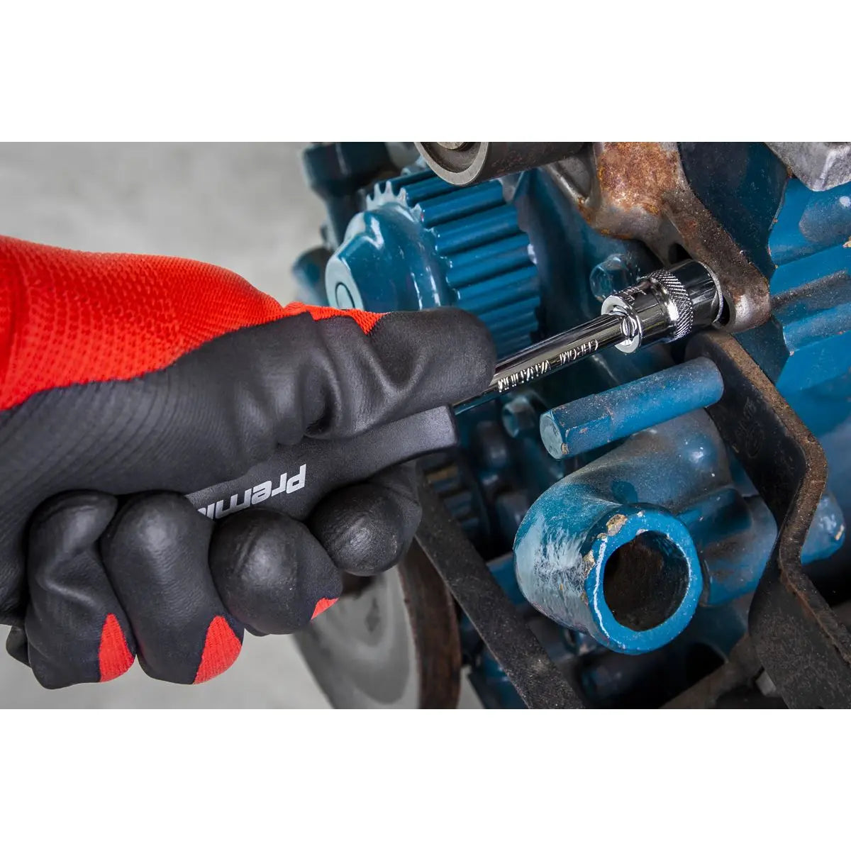 Sealey Premier Mechanic's Tool Kit 144pc Hi-Vis Green