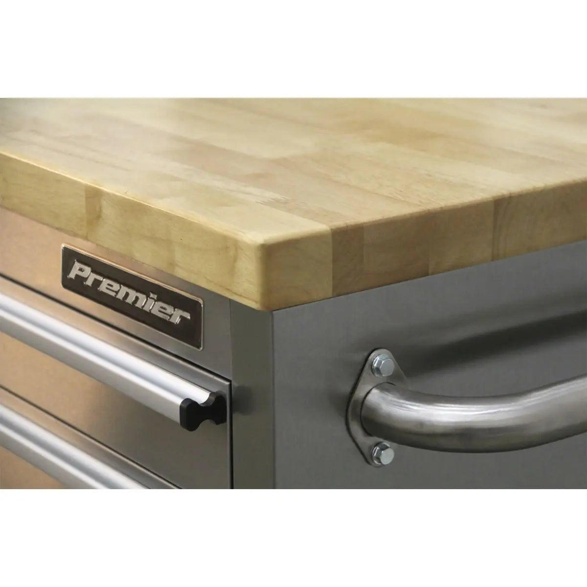 Sealey Premier Mobile Stainless Steel Tool Cabinet 10 Drawer & Cupboard